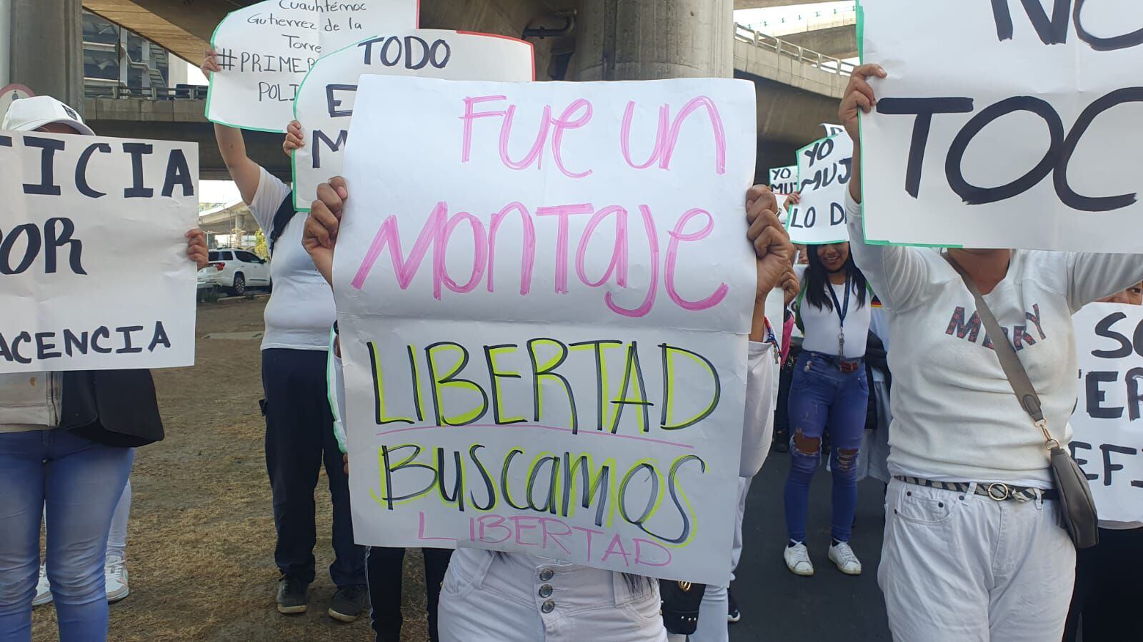 Simpatizantes de Cuauhtémoc Gutiérrez de la Torre piden su libertad