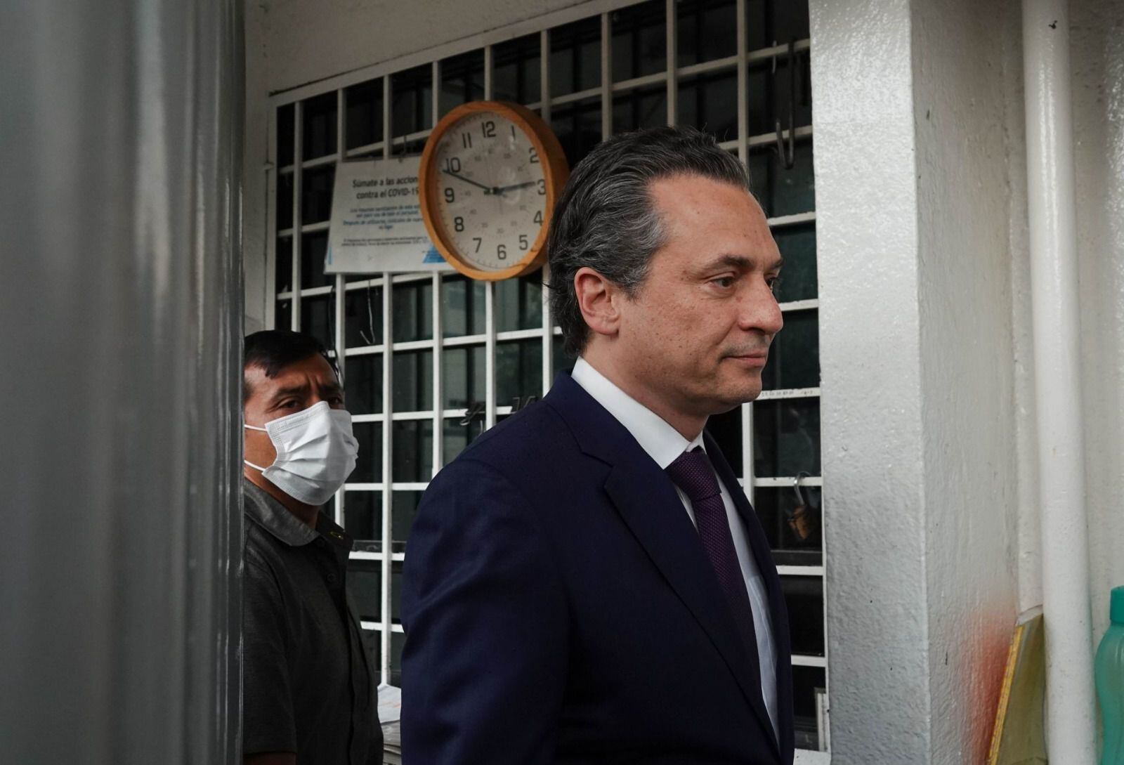 Emilio Lozoya reapareció para audiencia del caso Agronitrogenados