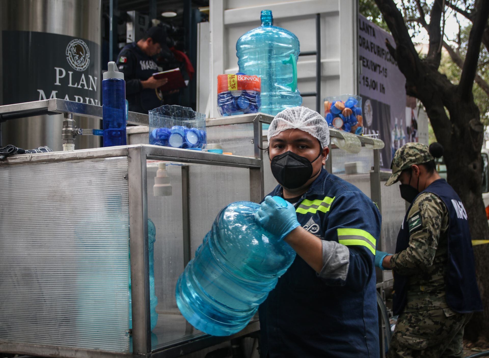 Agua contaminada de la alcaldía Benito Juárez
