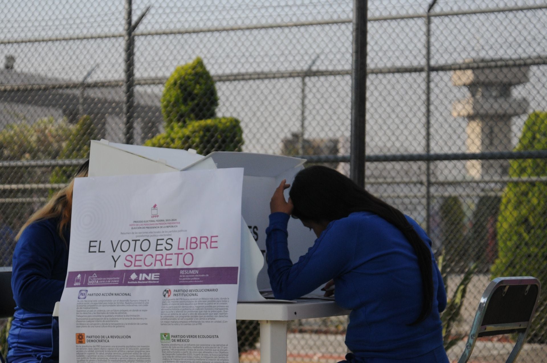 Cárceles de México comienzan con la votación