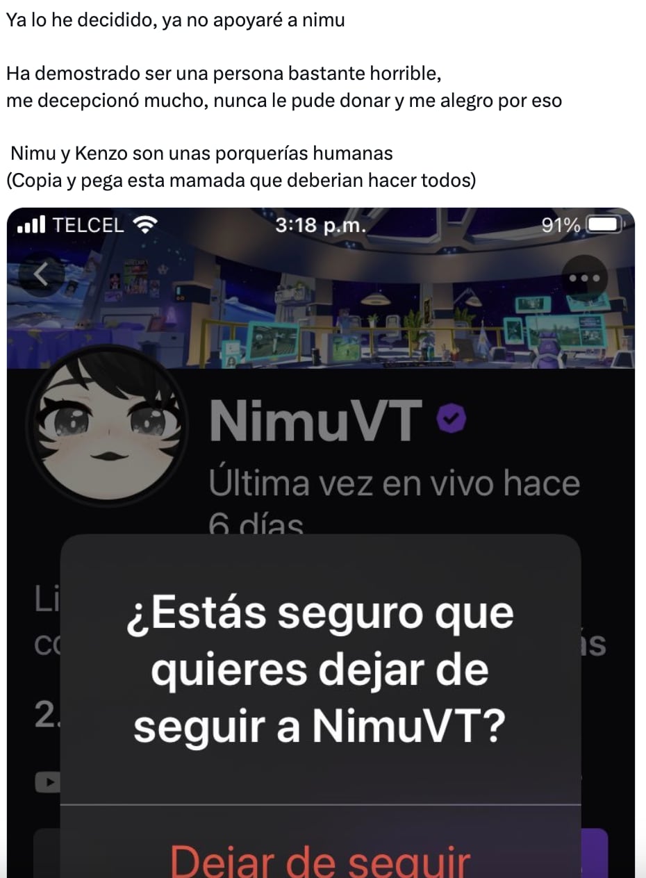 Memes reaccionan a la cancelación de Nimu