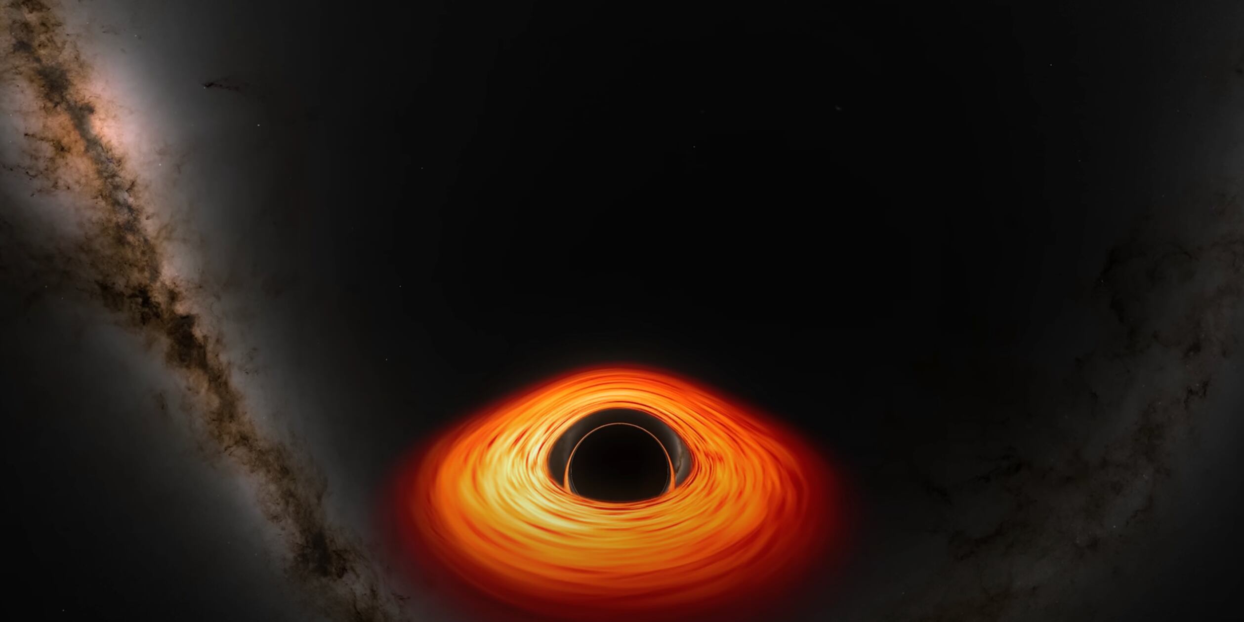 Video de un agujero negro de la NASA