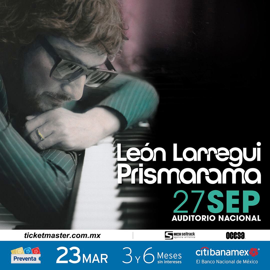 León Larregui en concierto: Precio de los boletos para verlo en el Auditorio Nacional