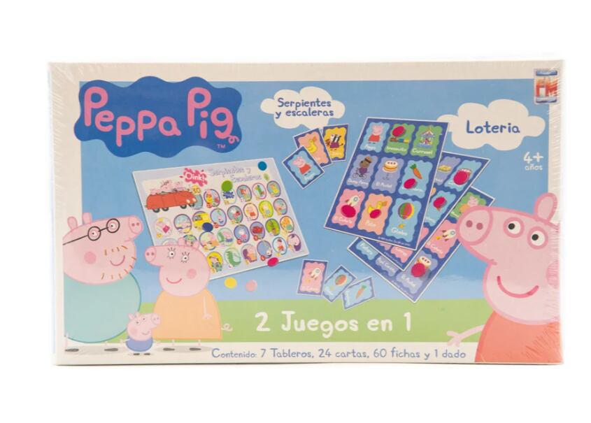 Lotería de Peppa Pig