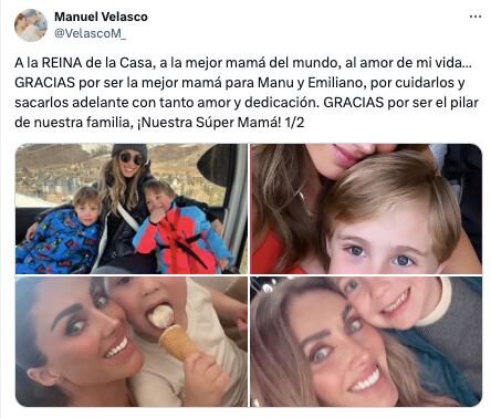 Manuel Velasco felicita a Anahí