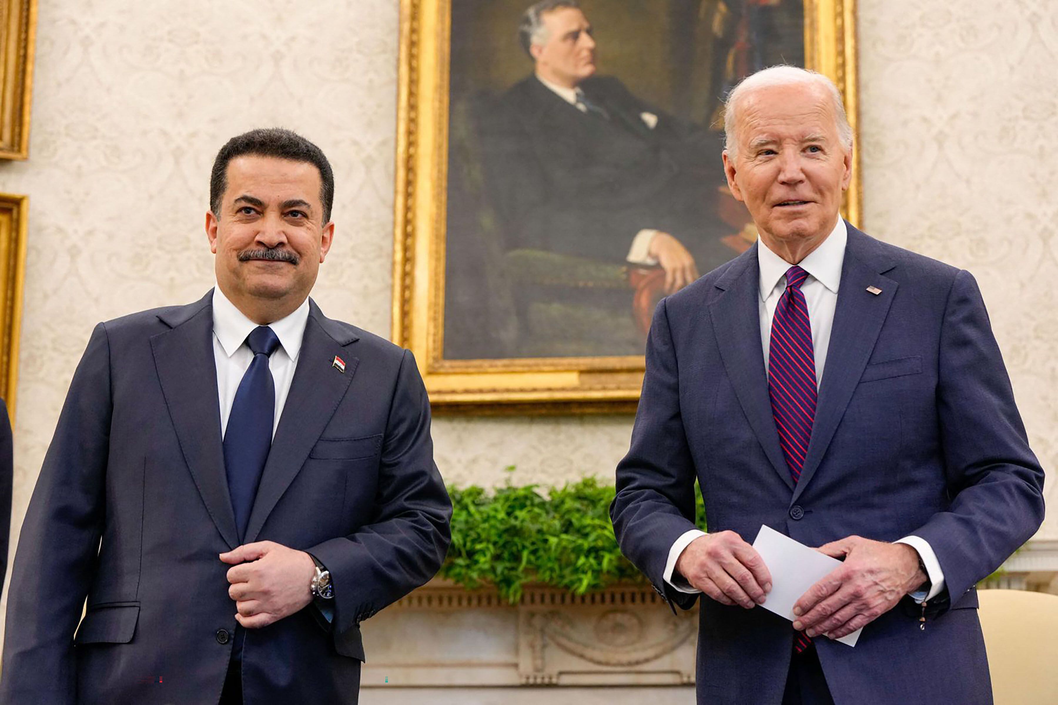 Estados Unidos reafirma alianza con Irak con reunión de Joe Biden y Mohamed Shia al Sudani