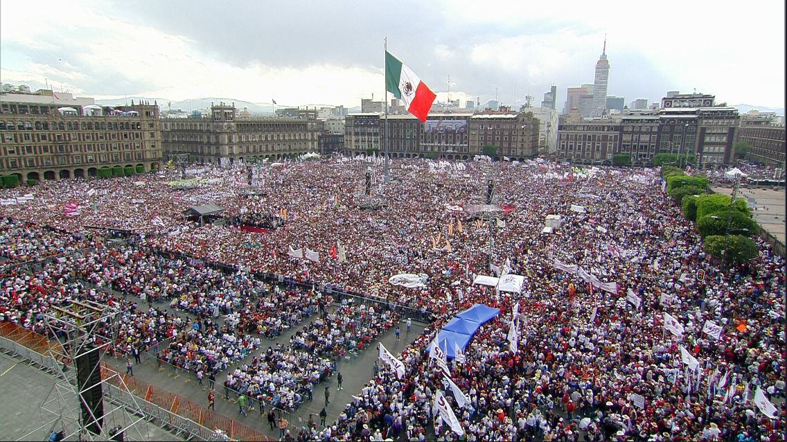 Gobierno de Ciudad de México publica cifra de asistentes.