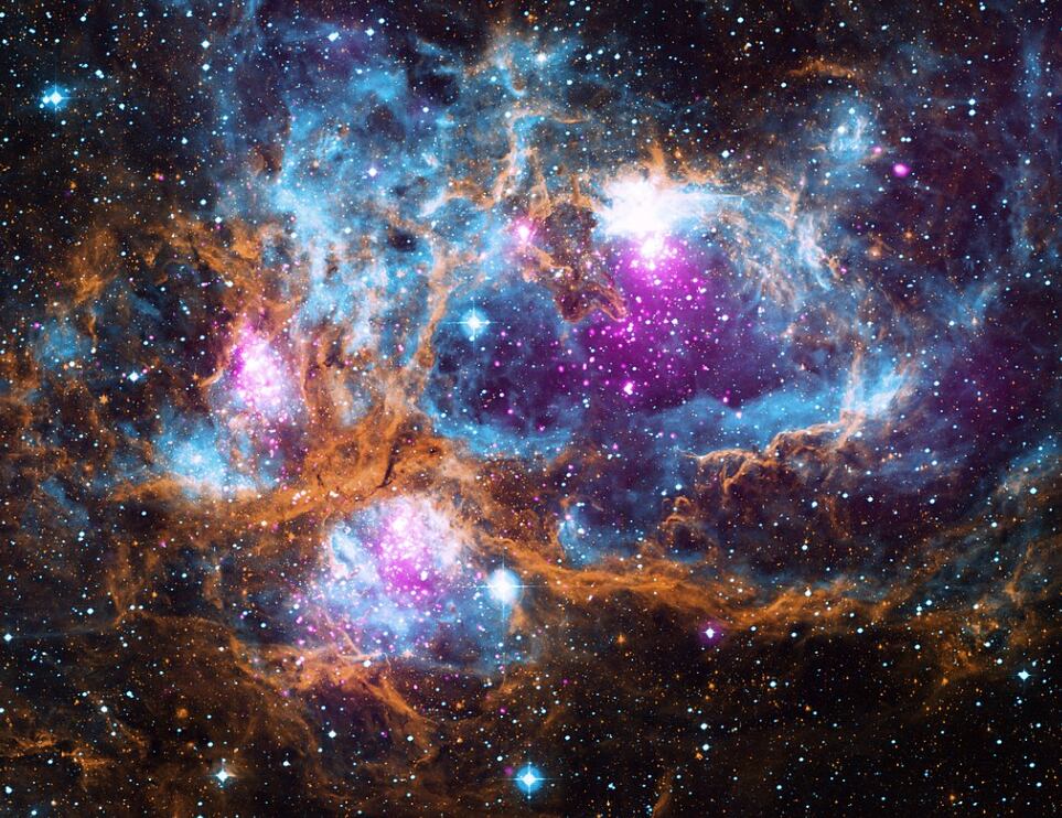 Región NGC 6357 del Cosmos
