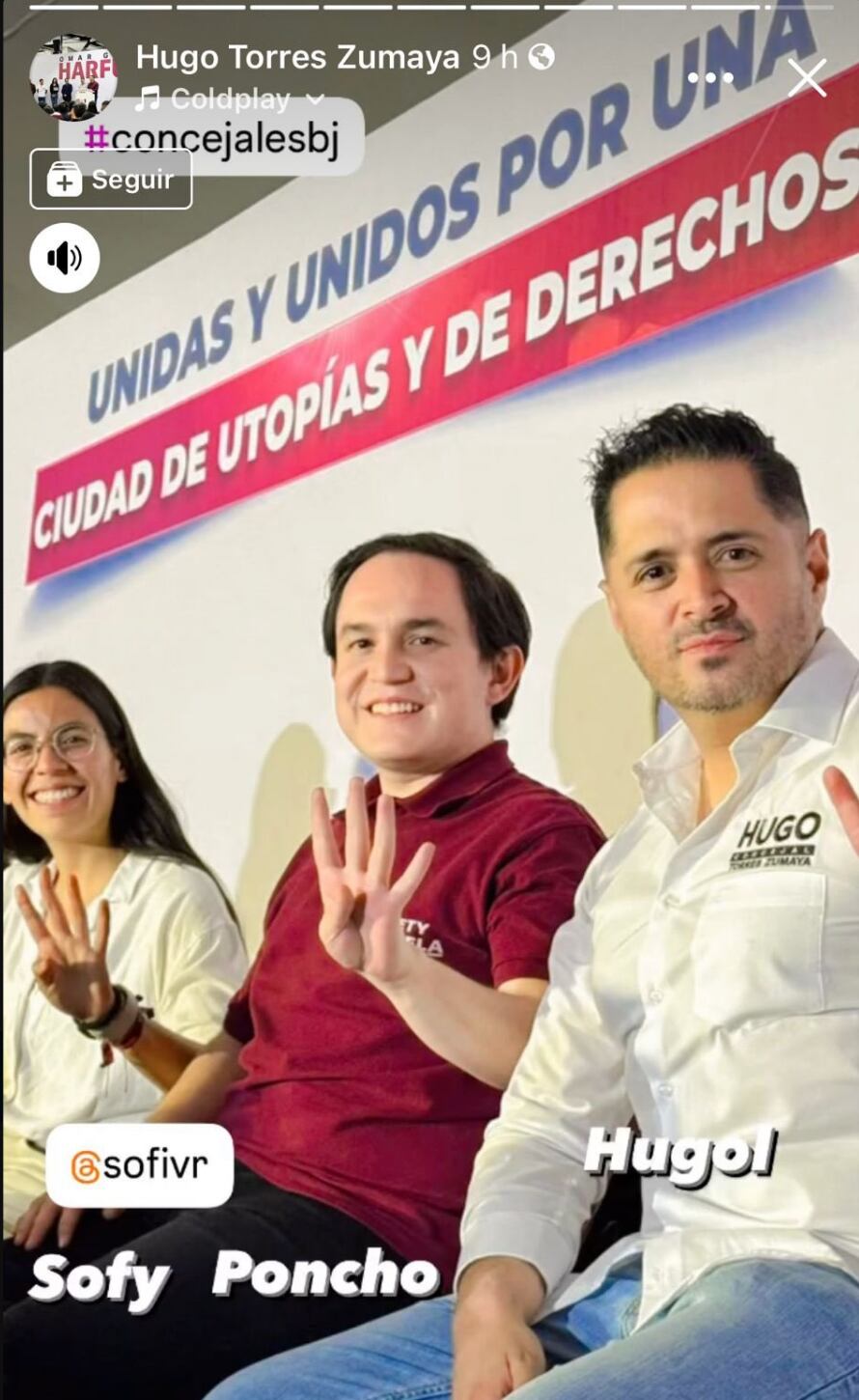 Hugo Torres Zumaya, candidato de Morena en Benito Juárez