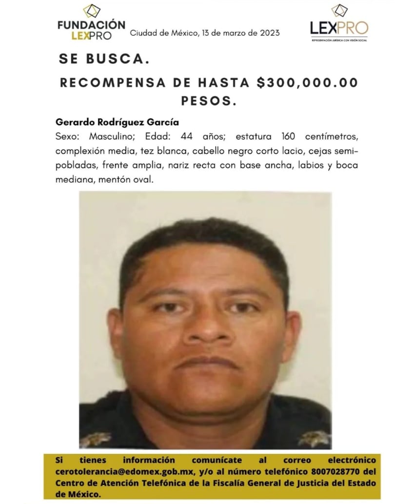 recompensa por policía involucrado en muerte de Octavio Ocaña