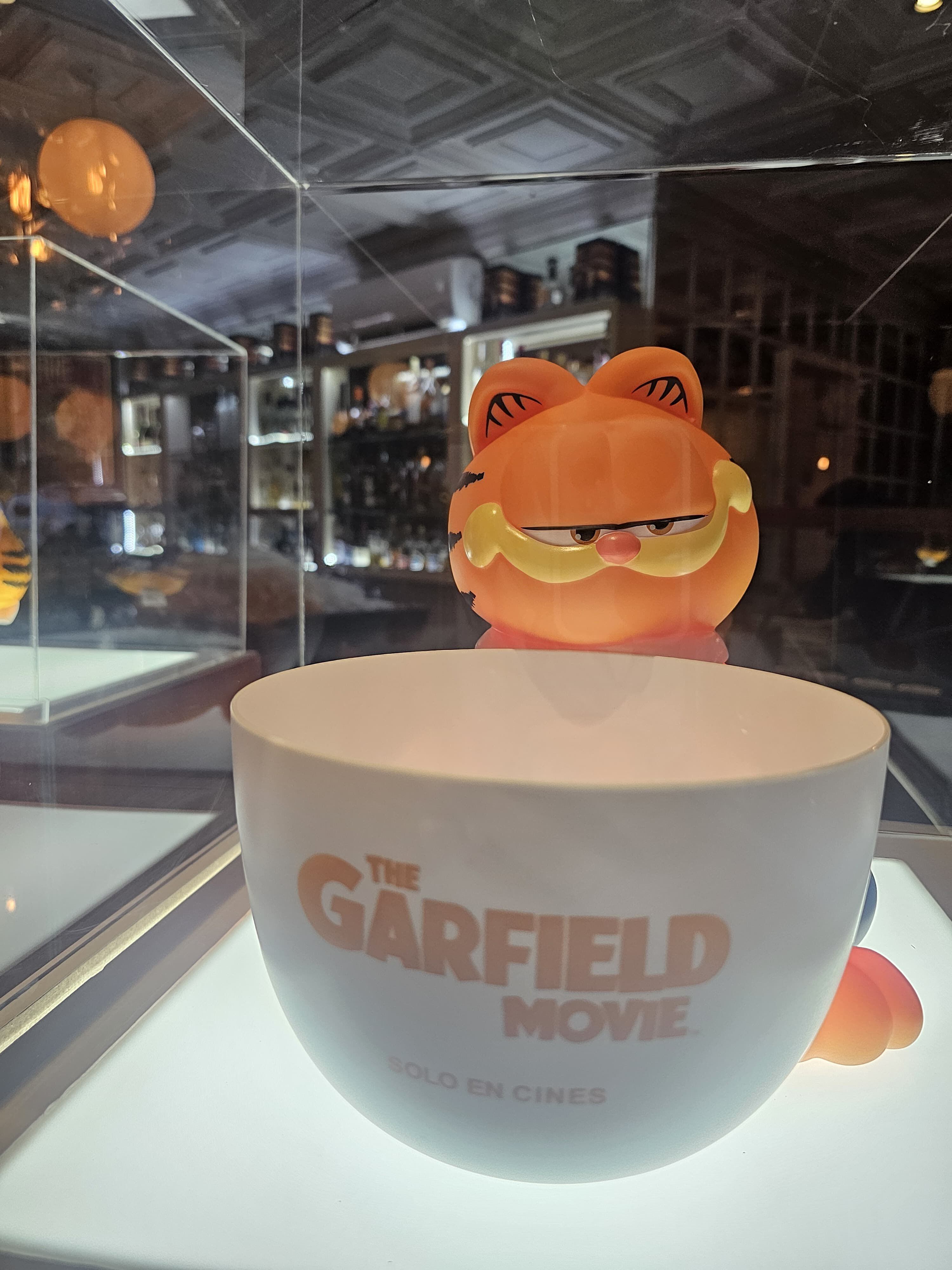 Esta es la palomera de Garfield y los llaveros coleccionables de Cinépolis