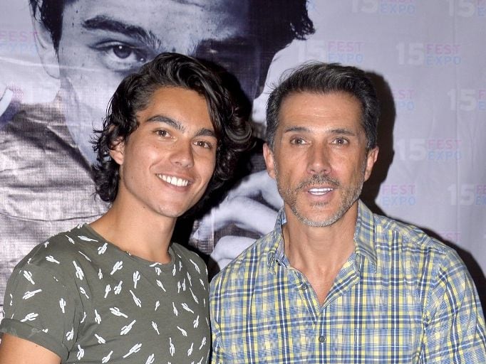 Sergio Mayer Mori y su papá, Sergio Mayer.