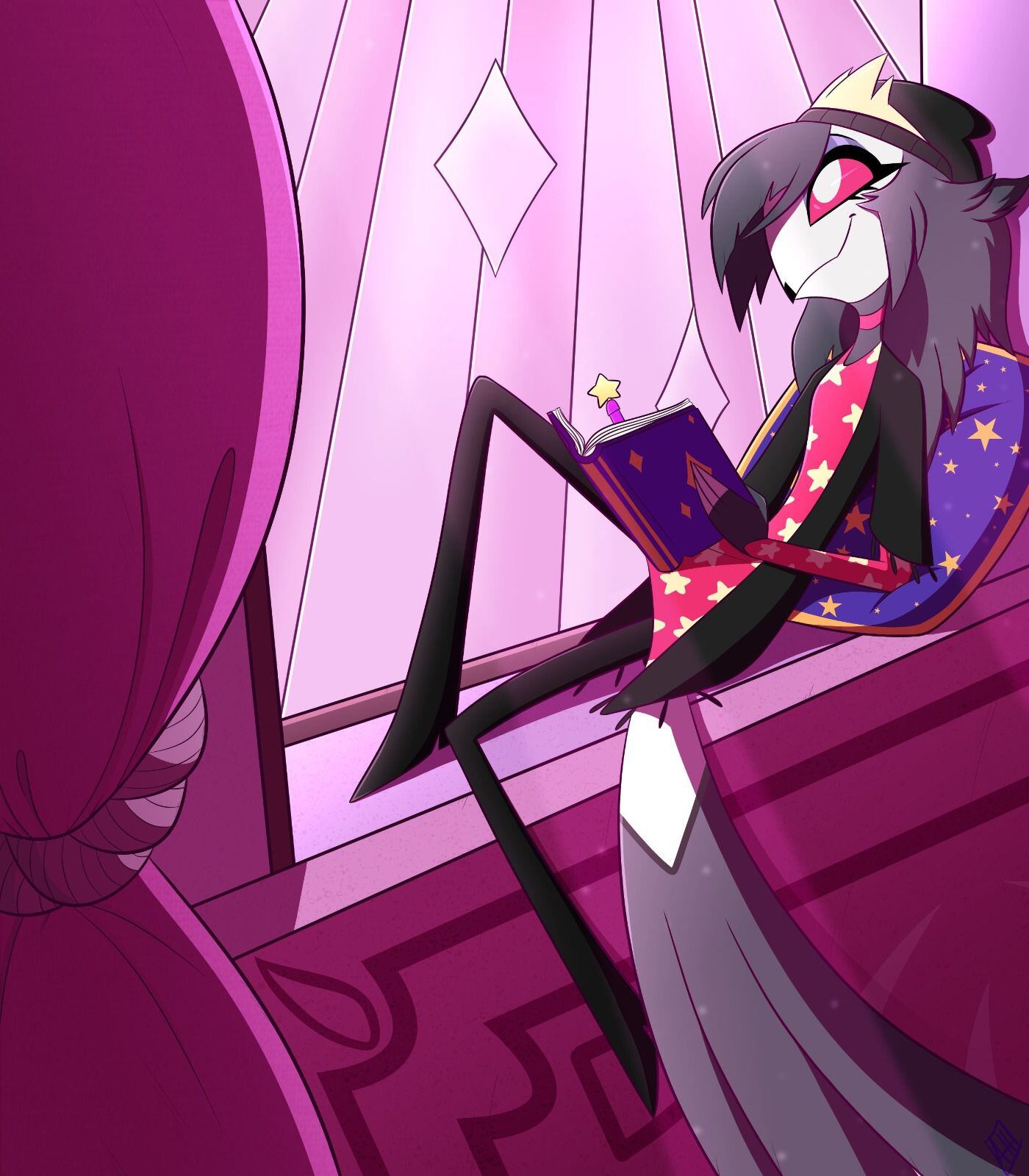 Octavia, personaje de Helluva Boss, spin-off de Hazbin Hotel