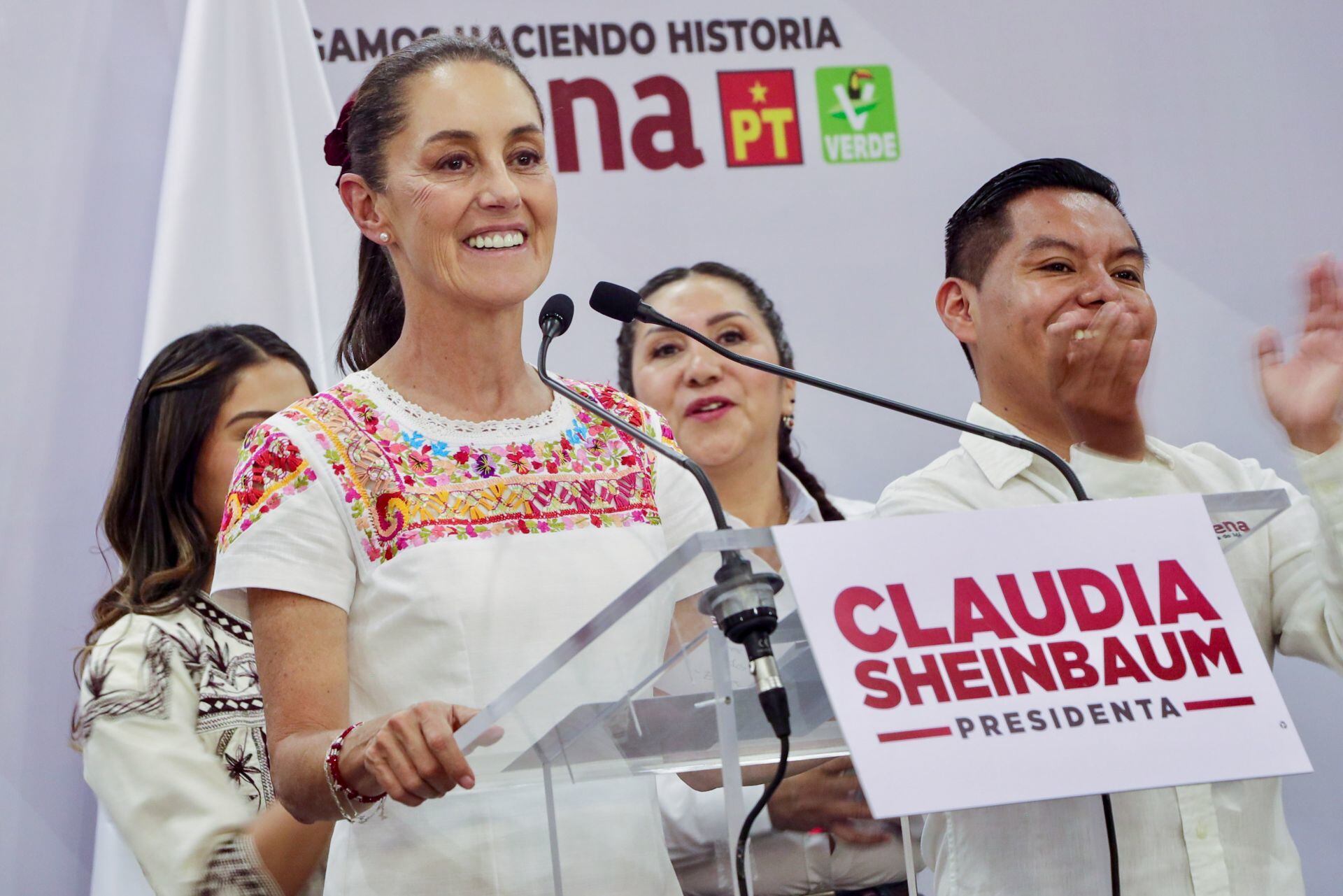 Claudia Sheinbaum en Oaxaca