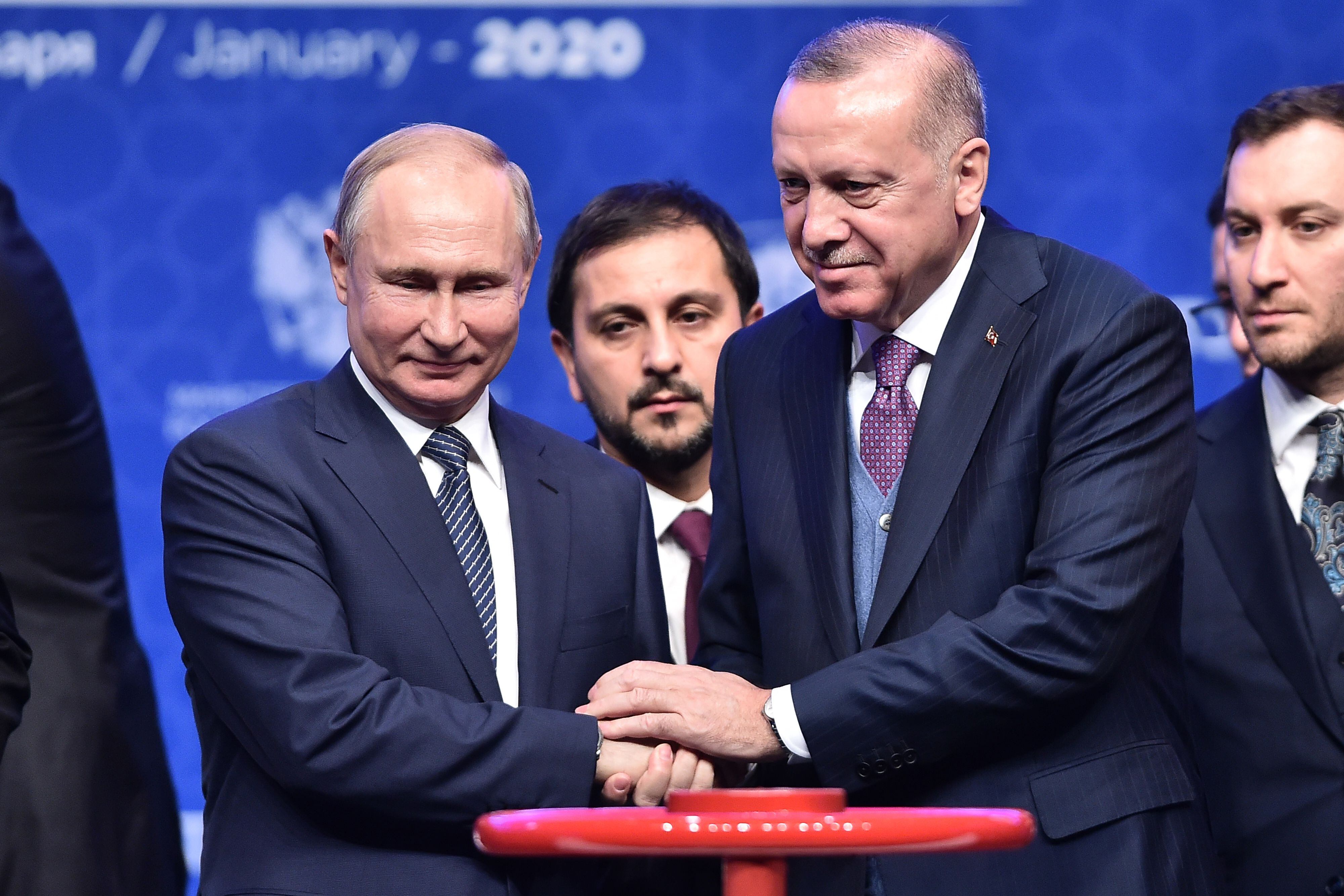 Validir Putin y el presidente de Turquía, Recep Tayyip Erdogan.