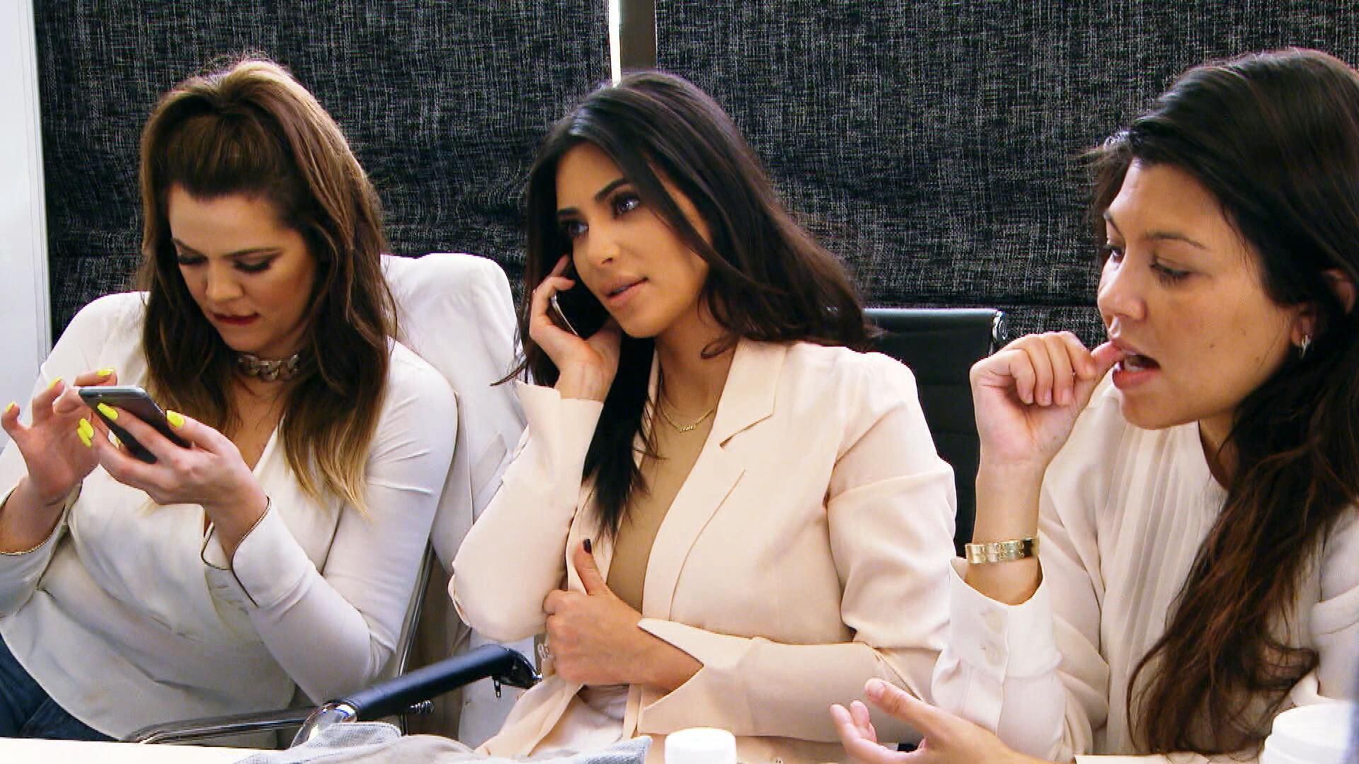 Series Netflix: Escena de 'Keeping Up with the Kardashians'