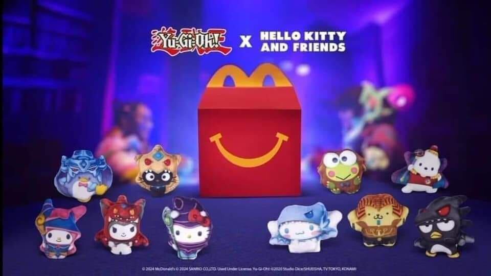 Hello Kitty y Yu-Gi-Oh! en la Cajita Feliz de McDonald’s