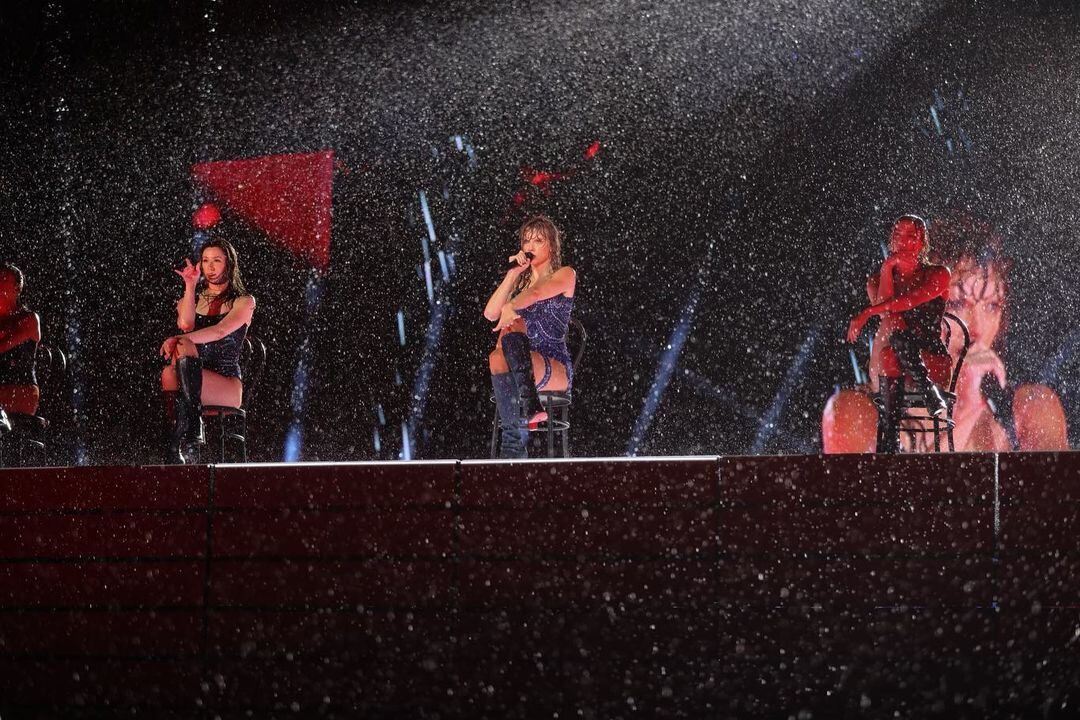 Venden las gotas de lluvia que cayeron en el concierto de Taylor Swift