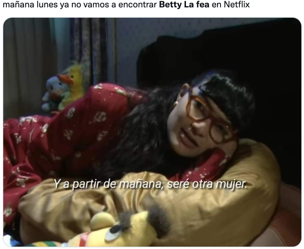 Memes sobre la salida de 'Betty, la fea' de Netflix