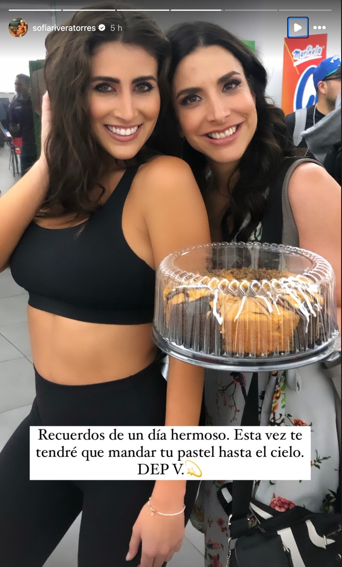Sofía Rivera Torres despide a Verónica Toussaint en Instagram