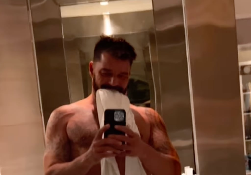Ricky Martin compartió un sensual video en Instagram