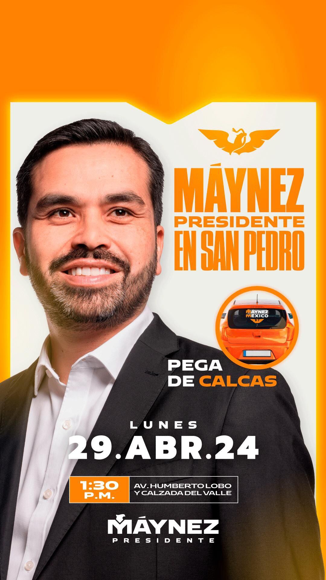 Agenda Jorge Álvarez Máynez 29 de abril