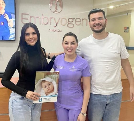 Edén Muñoz y su esposa acuden a una clínica de fertilidad