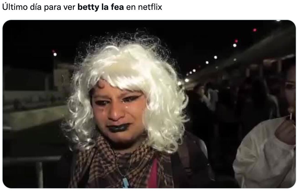Memes sobre la salida de 'Betty, la fea' de Netflix