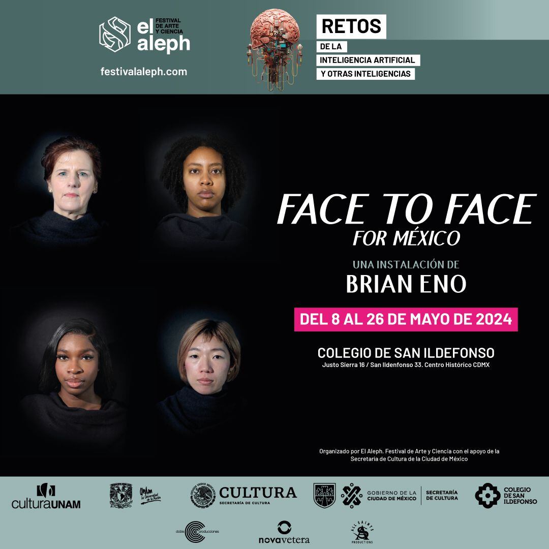 Festival El Aleph de la UNAM traerá a Brian Eno y otros artistas en mayo de 2024