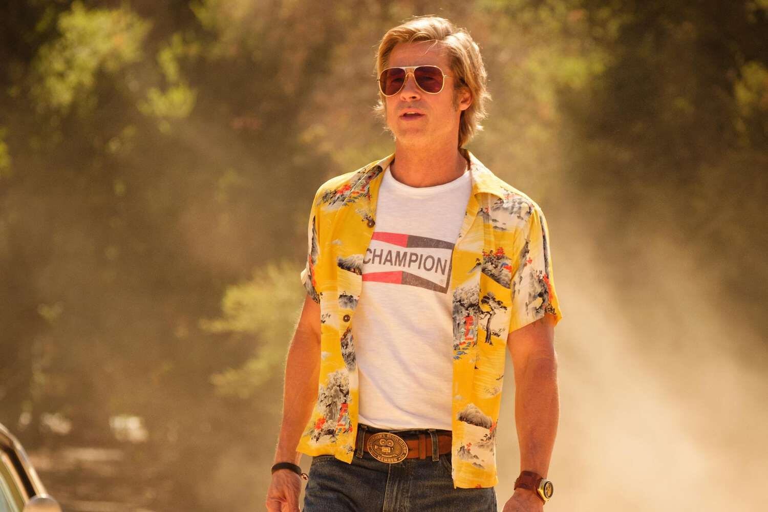 Brad Pitt en Once Upon A Time In Hollywood de Quentin Tarantino