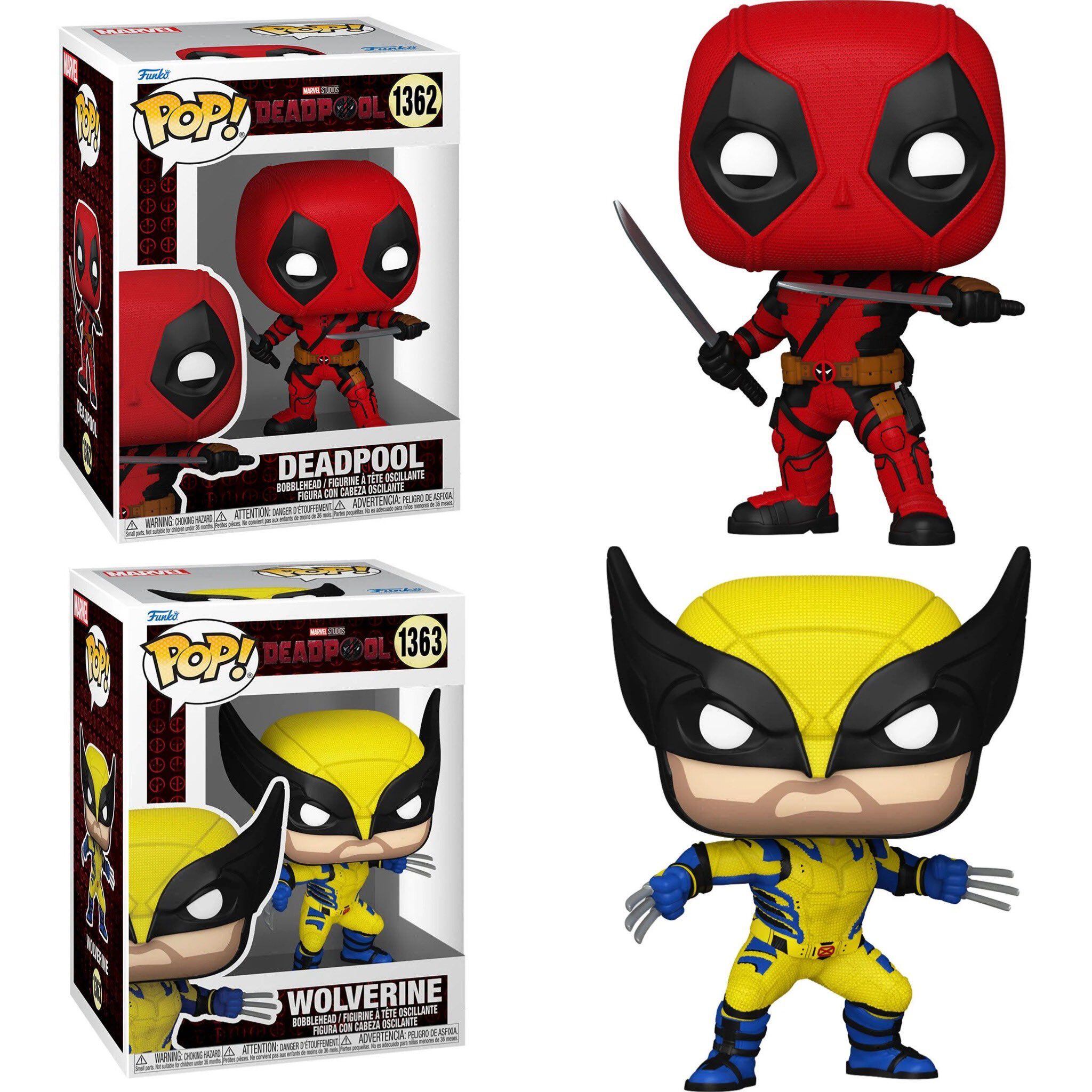 Los nuevos Funko Pop! de Deadpool y Wolverine