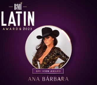 Ana Bárbara recibió un premio otorgado por los BMI Latin Awards