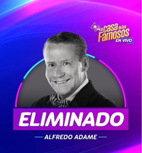 Alfredo Adame, eliminado de La Casa de los Famosos 2024