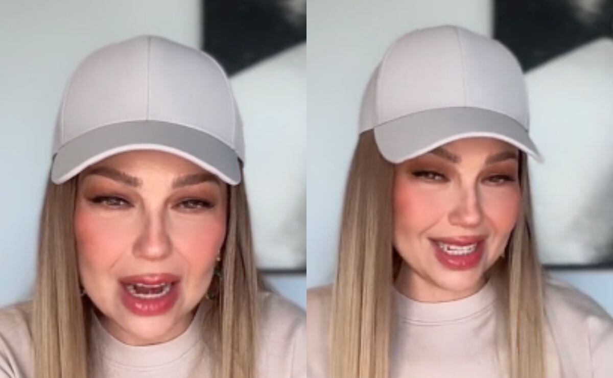 Thalía sorprende a sus fans por el extraño aspecto en su rostro y es criticada por usar filtros