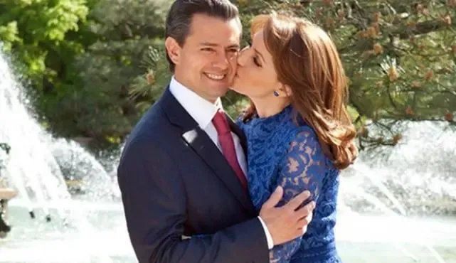 Angélica Rivera y Enrique Peña Nieto
