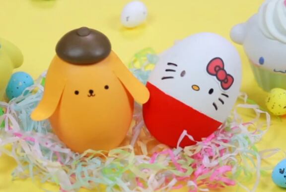 Huevos de Pascua de Hello Kitty: