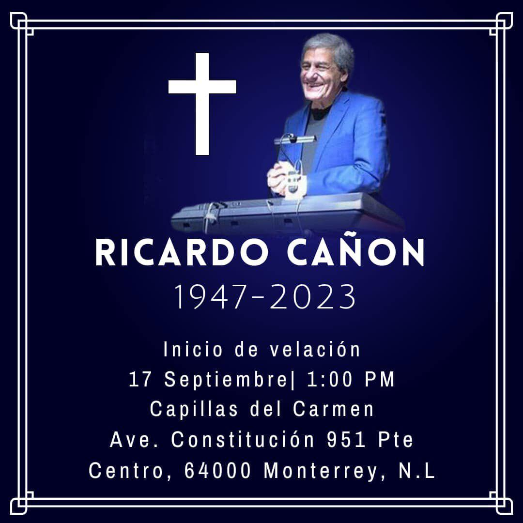 Muere Ricardo Cañón