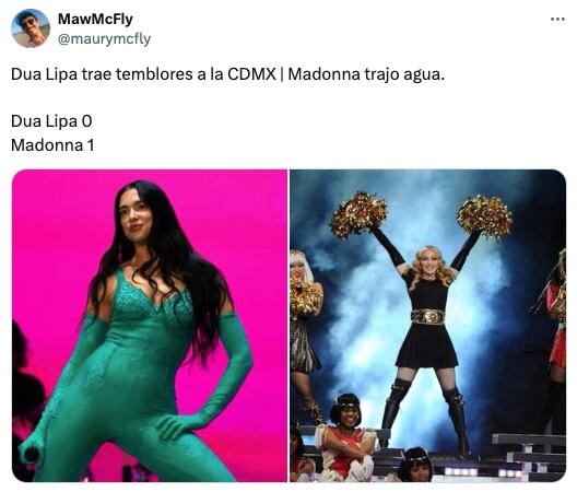 ¿Madonna o Dua Lipa?