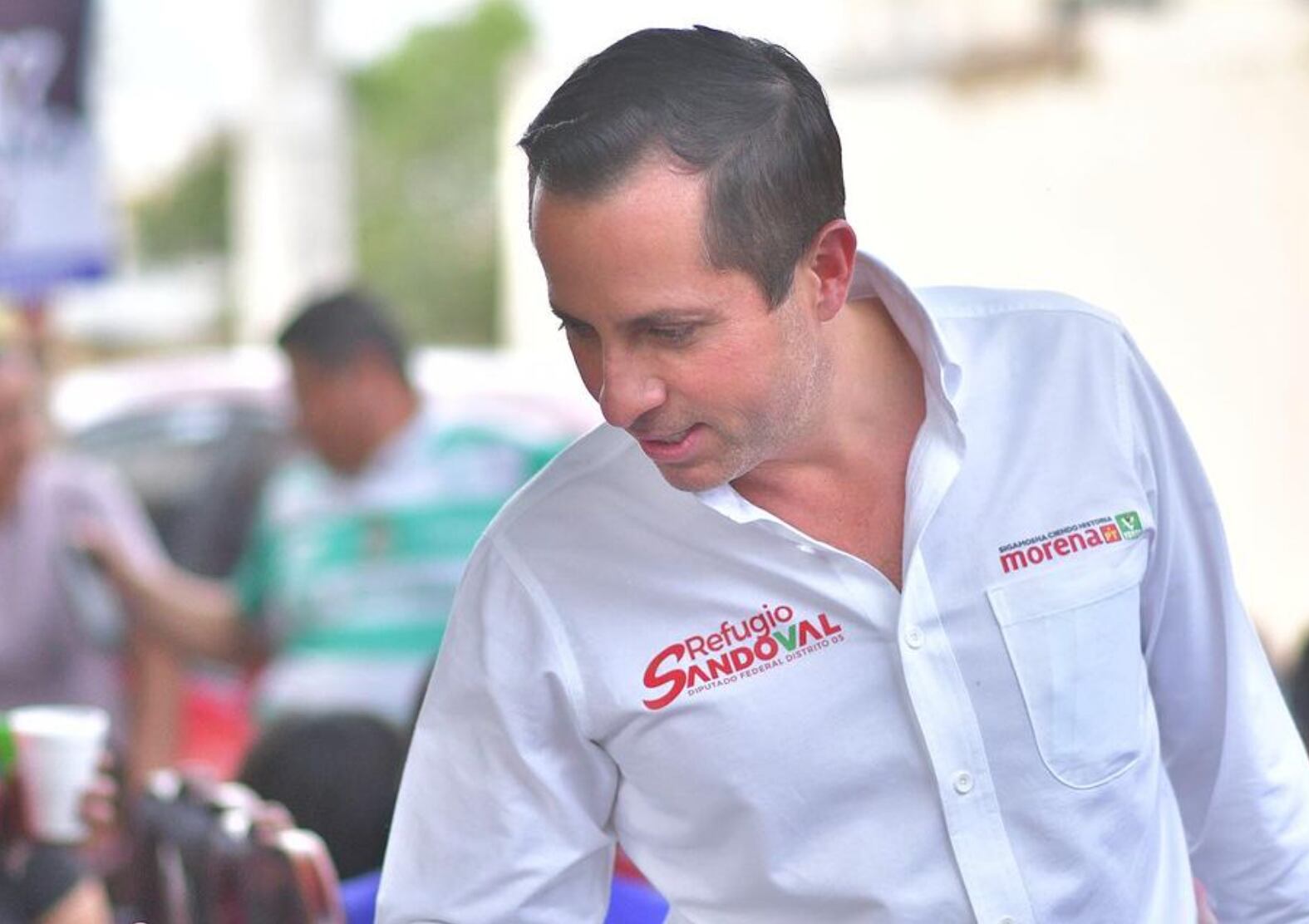 José Refugio Sandoval, candidato del Partido Verde