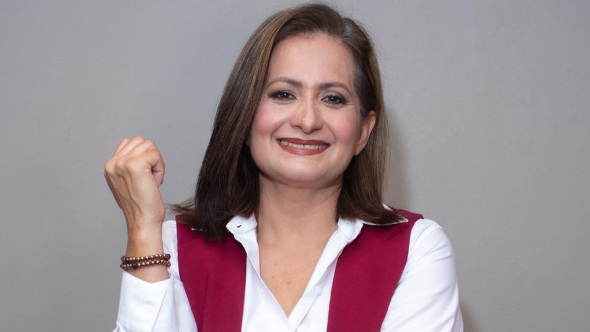 Alma Alcaraz fue seleccionada como pre candidata de Morena para la gubernatura de Guanajuato en las eelecciones 2024, por el criterio de paridad de género.