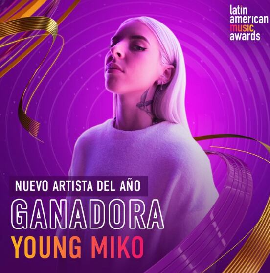 Young Miko gana a Nuevo Artista Del Año