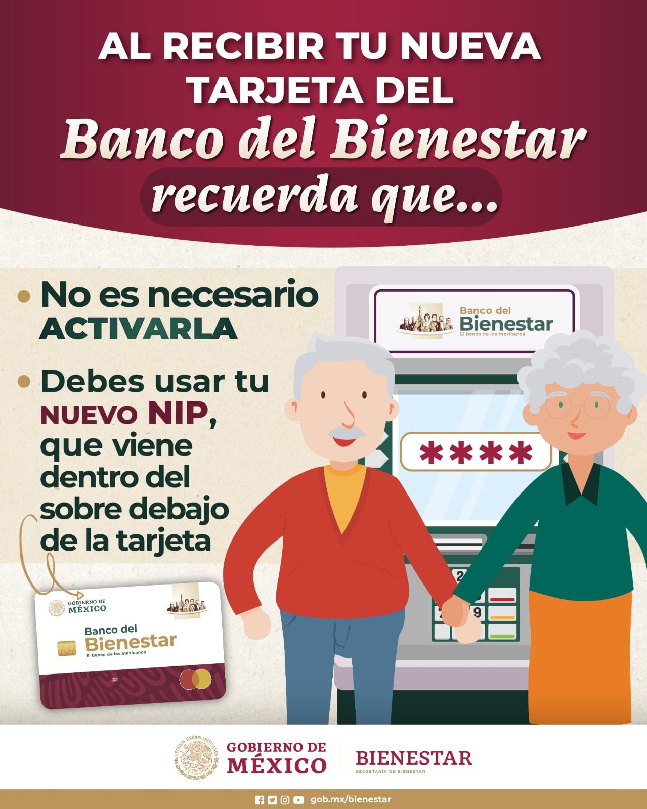Banco del Bienestar: nueva tarjeta no necesita ser activada