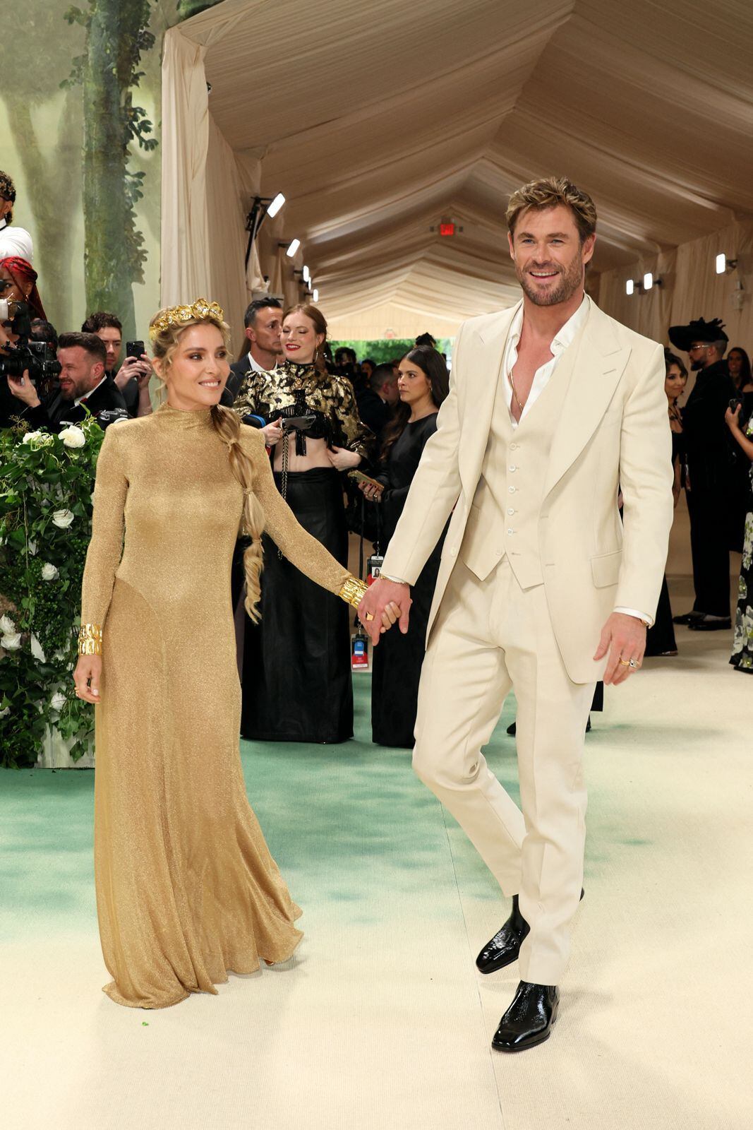 Chris Hemsworth y Elsa Pataky en Met Gala 2024