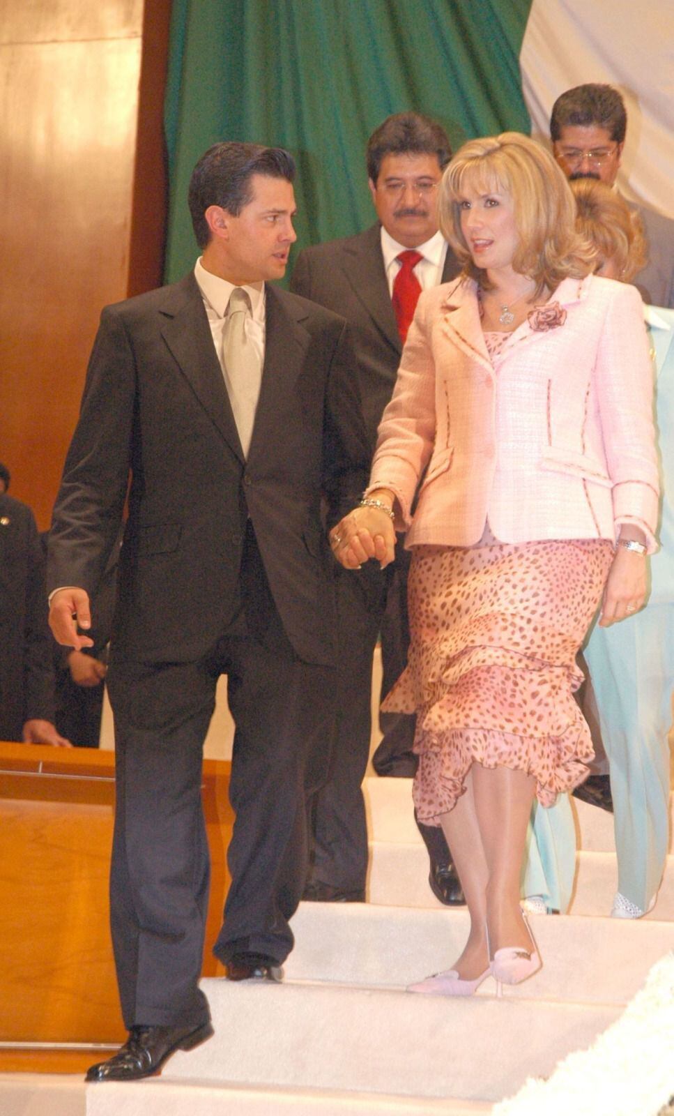 Enrique Peña Nieto y Mónica Pretelini