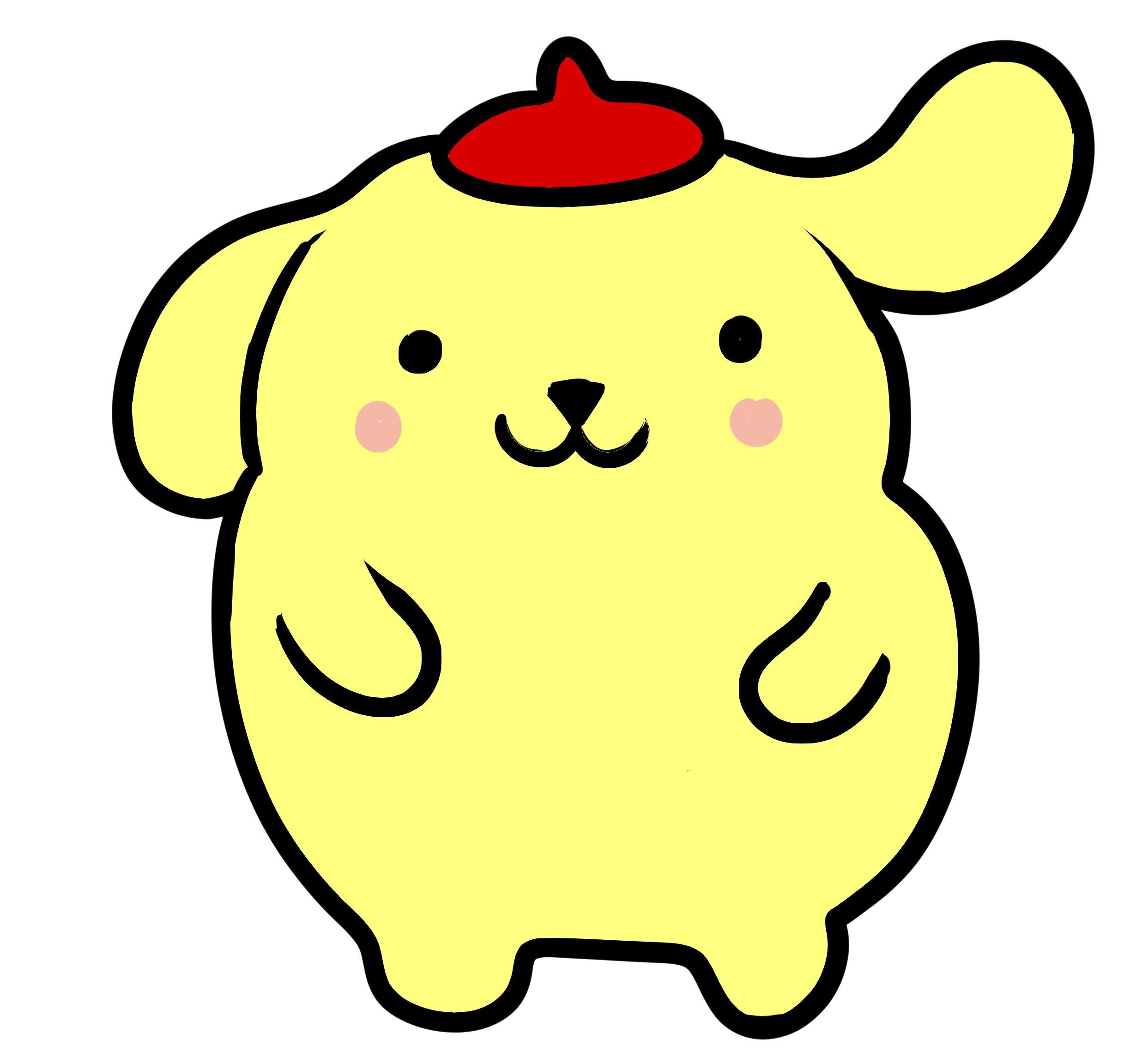 Pompompurin, personaje de Sanrio de Hello Kitty