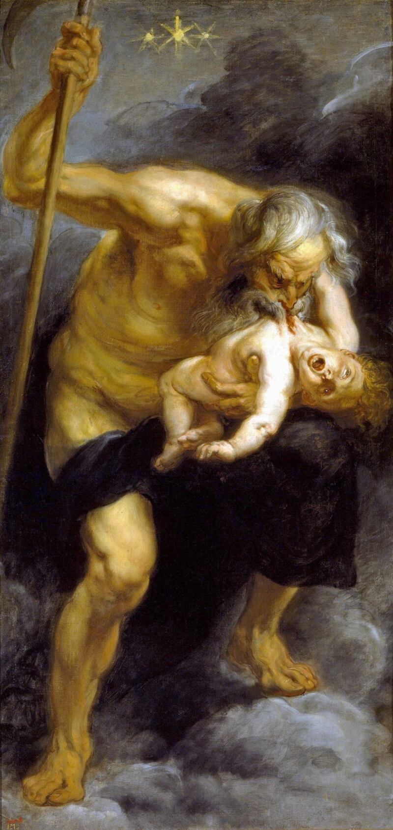Saturno devorando a su hijo. Rubens. Museo Del Prado, Madrid