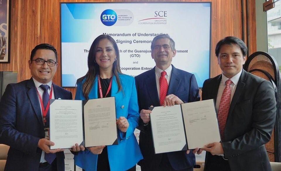 Gobierno de Guanajuato concluye gira de trabajo en Singapur