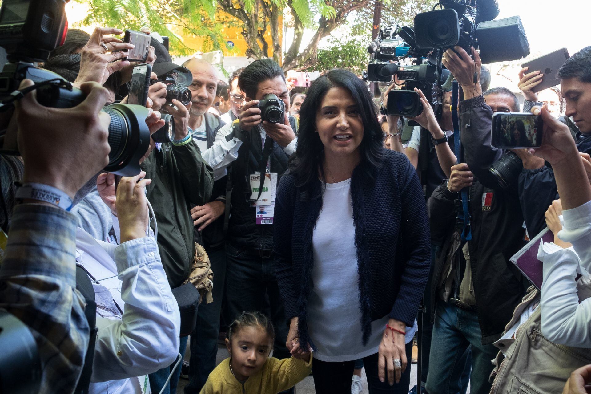 Alejandra Barrales fue candidata a la jefatura del gobierno de la CDMX en 2018