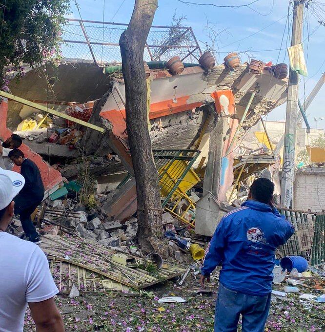 Colapsa casa en Tlalpan tras explosión por acumulación de gas