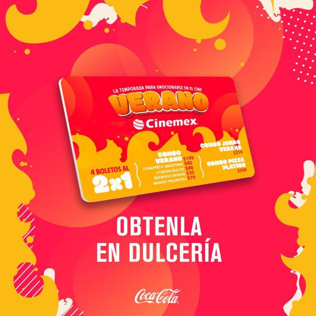 Tarjeta de Verano en Cinemex